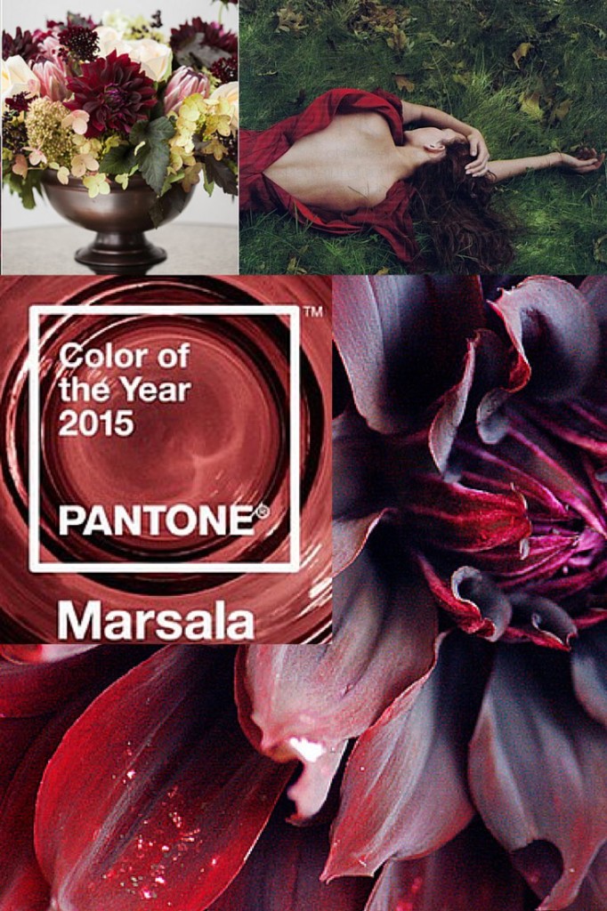 Amanda Douglas Events - Marsala Colour Inspiration 