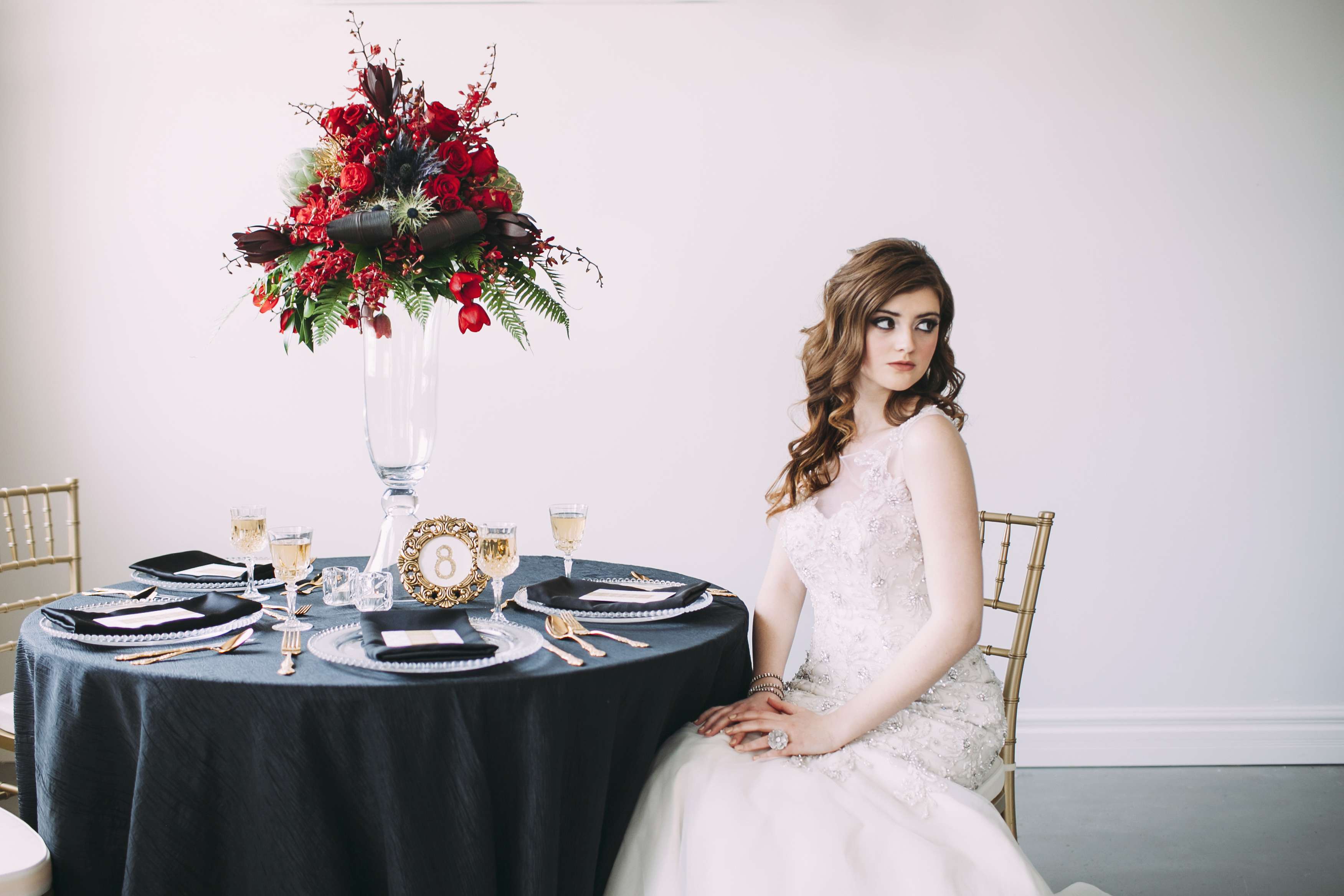 Amanda Douglas Events - All that Glitters is Gold Shoot