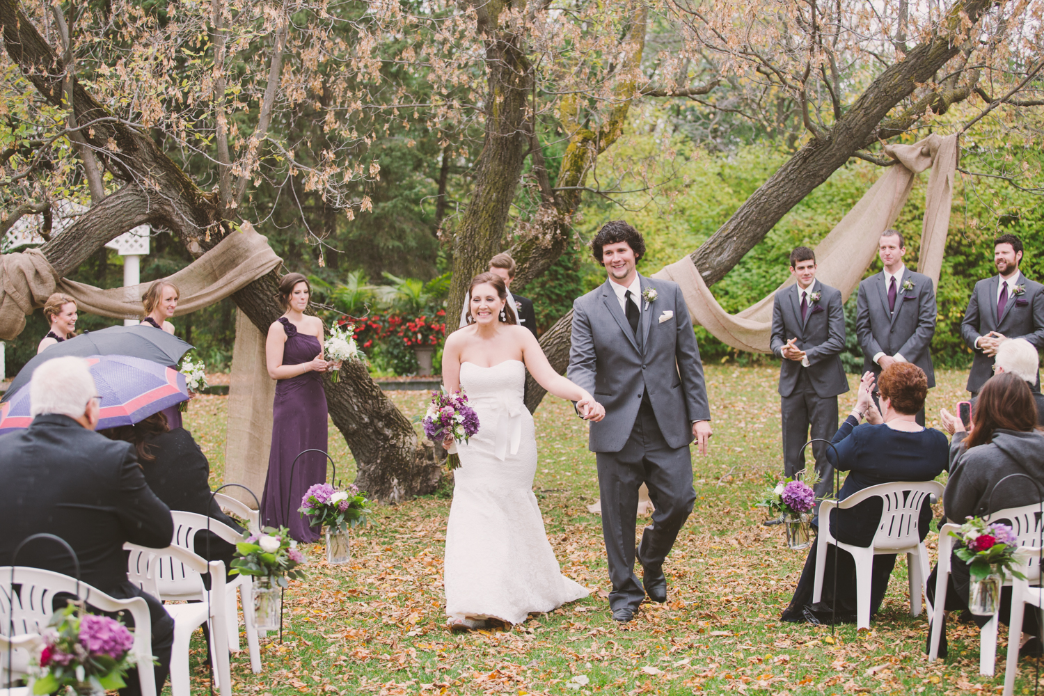 Stephanie & Grant's Fall Country Wedding - Amanda Douglas Events - Evergreen Village
