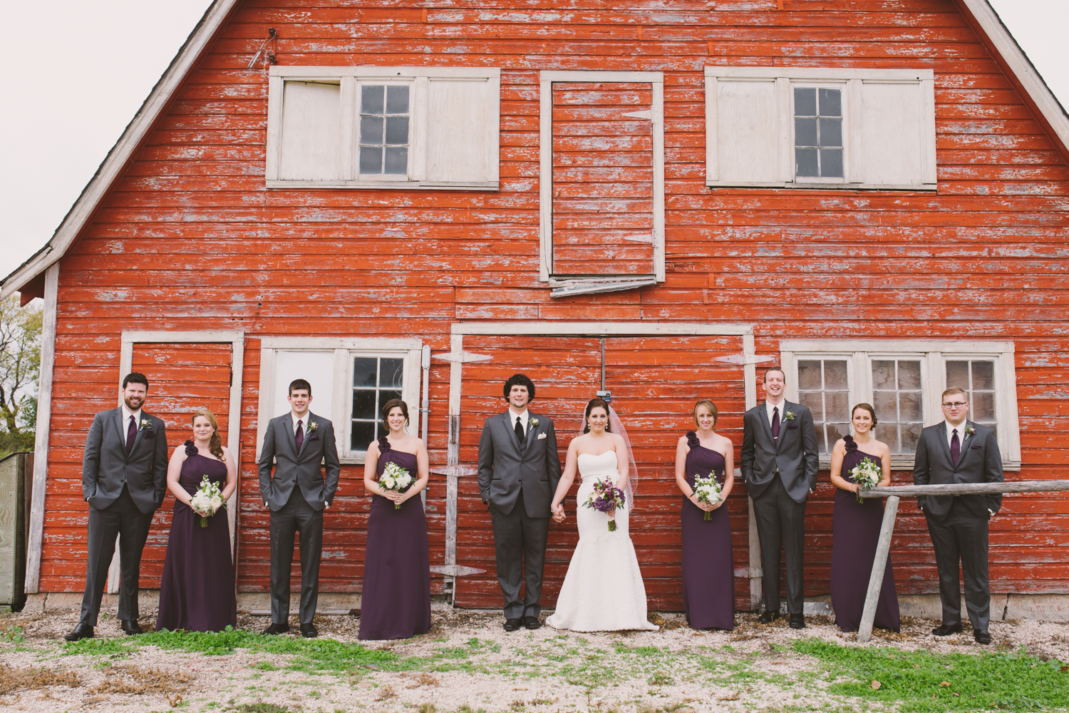 Stephanie & Grant's Fall Country Wedding - Amanda Douglas Events - Evergreen Village