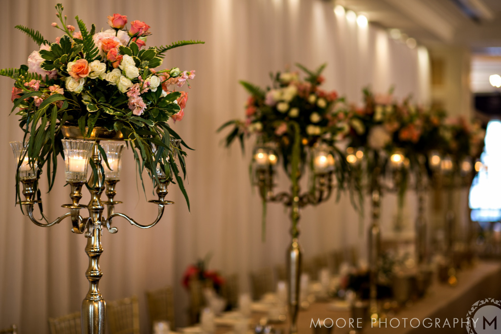 Bright Sparkly Summer Wedding - Head Table