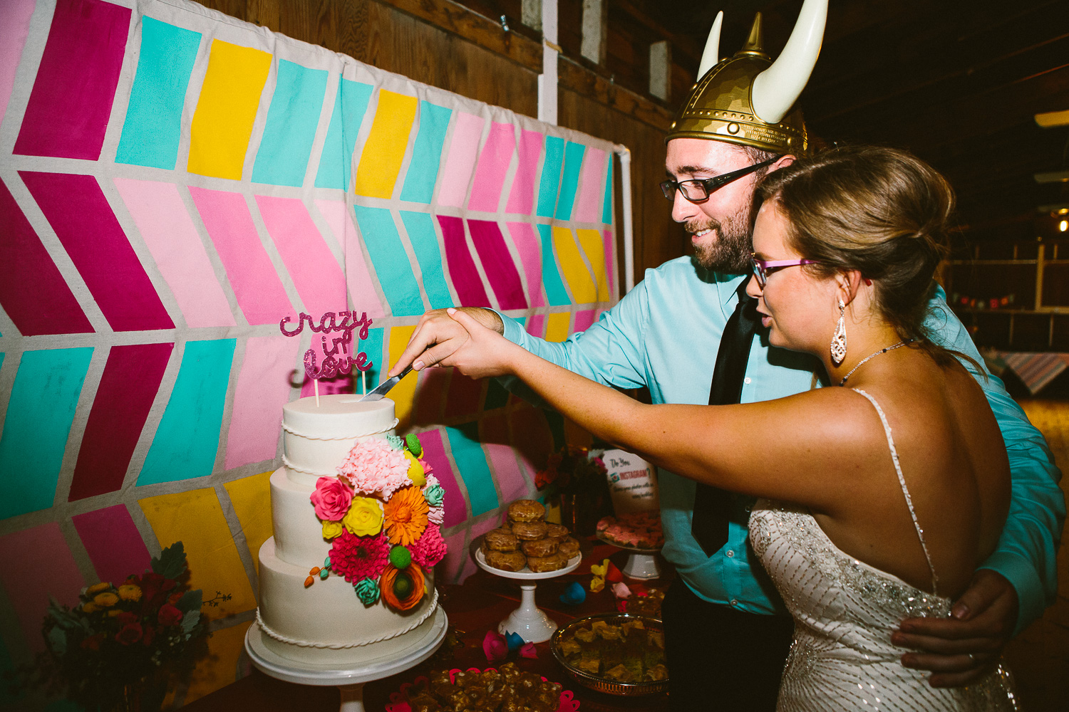 Steph & Ian - Cake Cutting