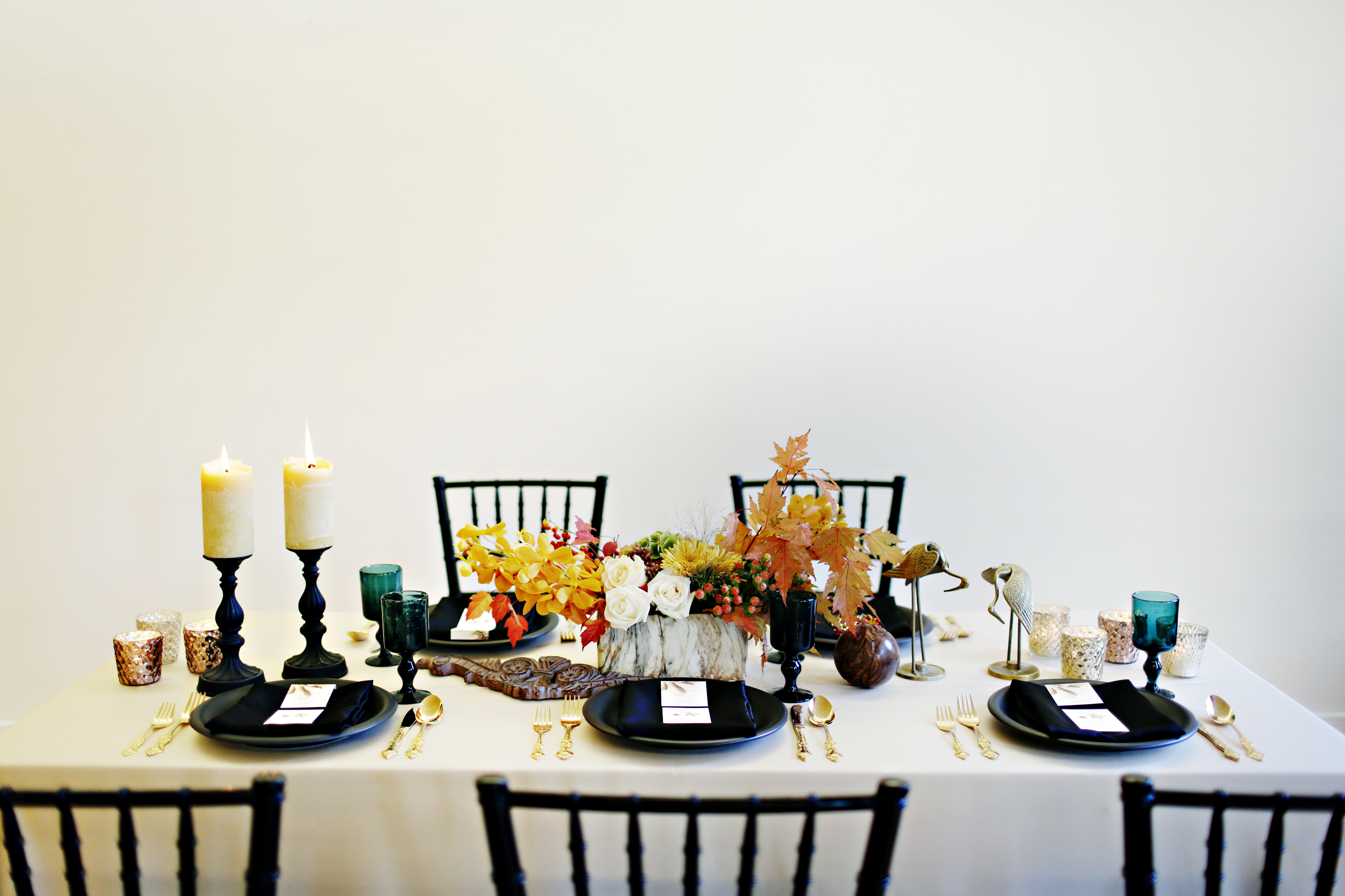 Fall Wedding Decor - Amanda Douglas Events