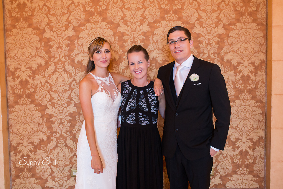 Amanda with the couple - Amanda Douglas Events