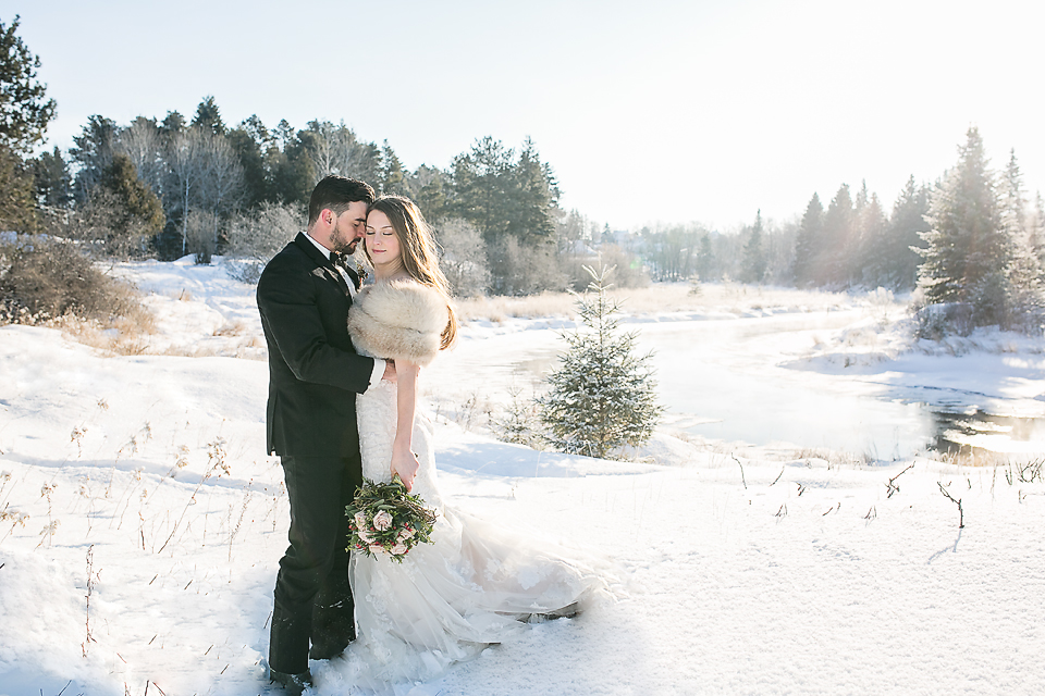 Courtney & Yanick - Winter Wedding - Amanda Douglas Events