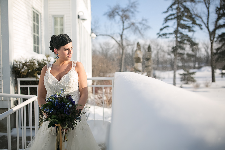 A Crisp Winter's Day - Winter Wedding - Winnipeg Wedding - Amanda Douglas Events