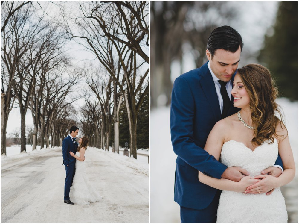 Wedding in the snow - Amanda Douglas Events