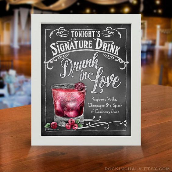 Signature Drinks 2 - Amanda Douglas Events