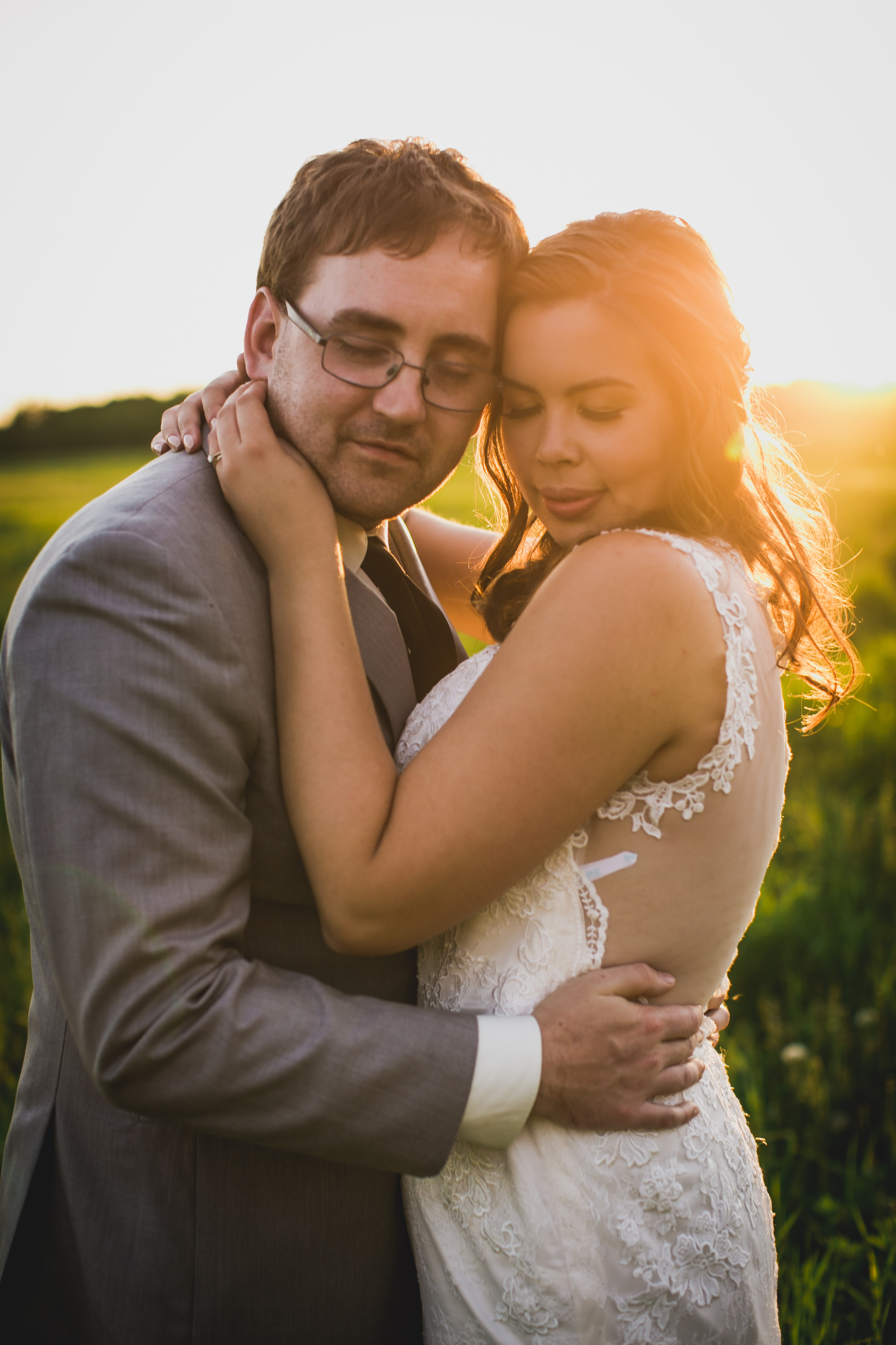 Garden Wedding - twilight photos