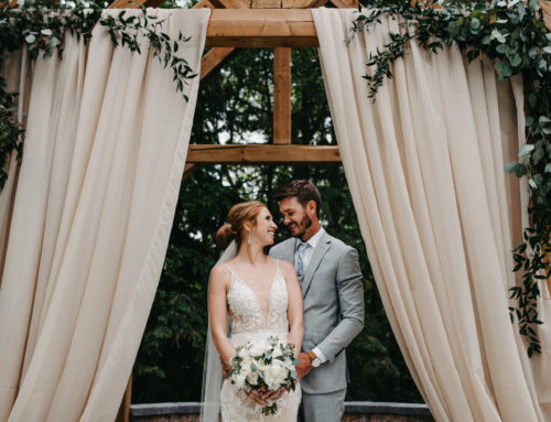 Kelsey & Tristan’s Evergreen Village Wedding