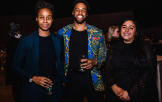 Women Wine and Food Women's Health Clinic people in suits smiling